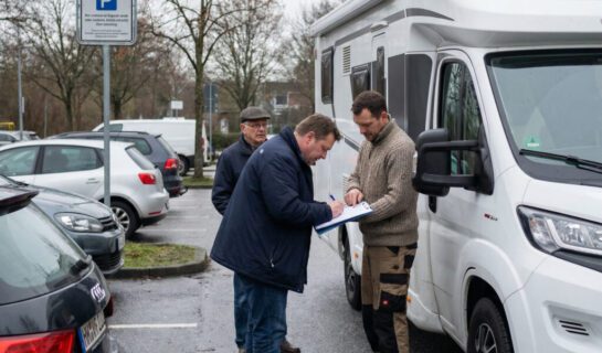 Widerrufsrecht bei einem Wohnmobilkauf: Rückgabe nach Kauf auf dem Stellplatz